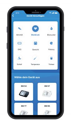 „beurer HealthManager Pro" App
