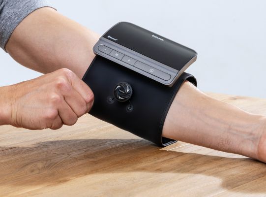 Einfaches Anlegen - ohne Schläuche, ohne Kabel, ohne Stress