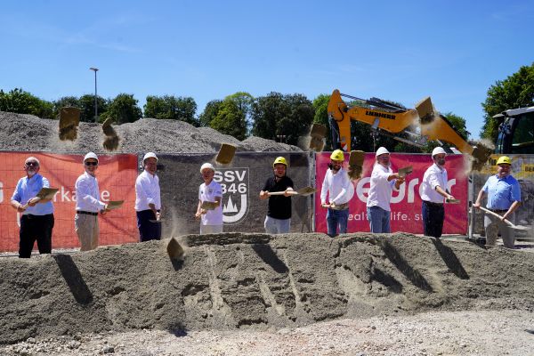 Spatenstich für den Beurer Sportpark
