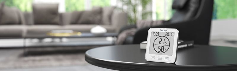 Beurer Hygrometer Image d'ambiance dans le salon