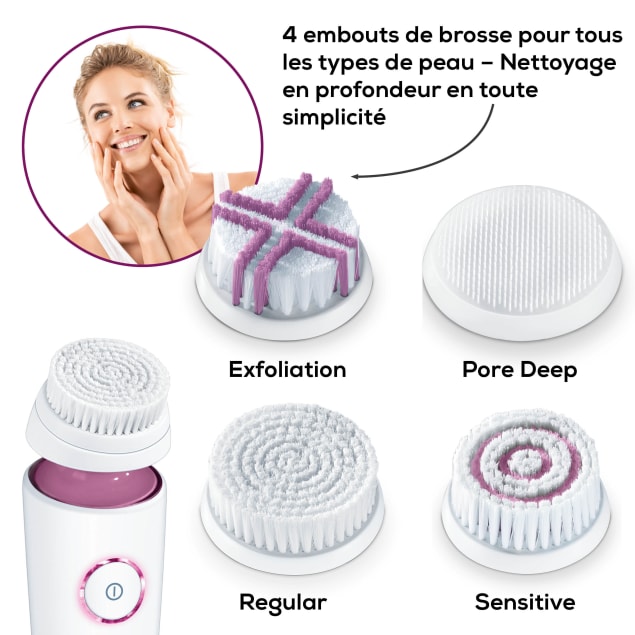 Brosse cosmétique visage FC 95 Pureo Deep Cleansing de Beurer  Image du produit
