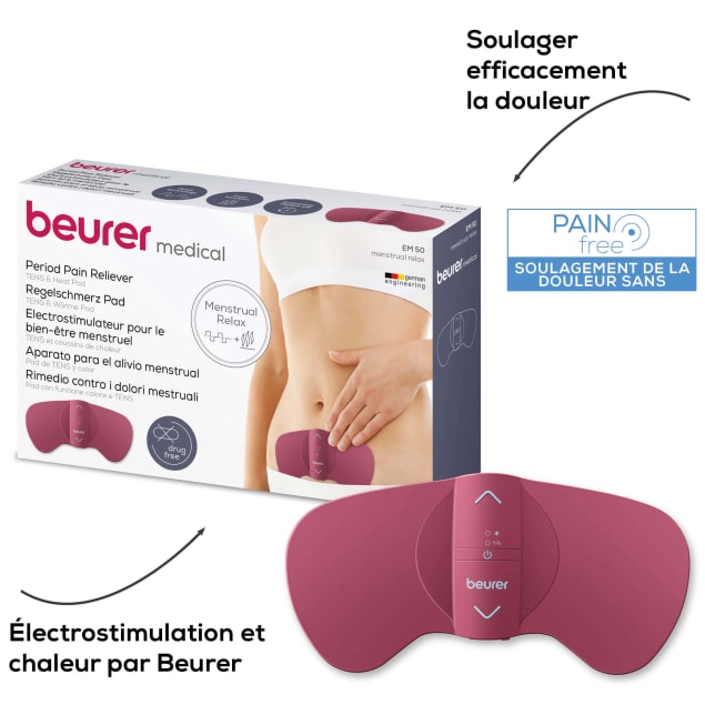 Appareil de soulagement menstruel EM 50 Menstrual Relax de Beurer Image du produit