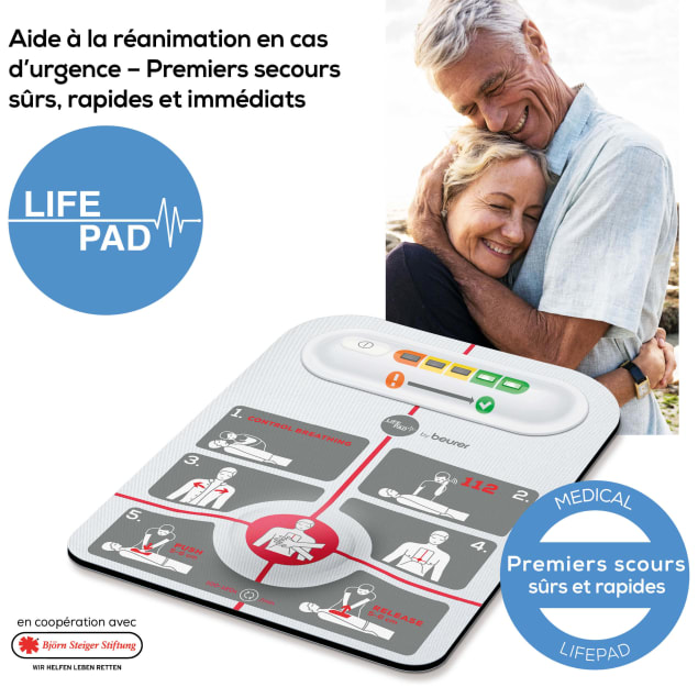 Aide à la réanimation LifePad® by beurer Image du produit