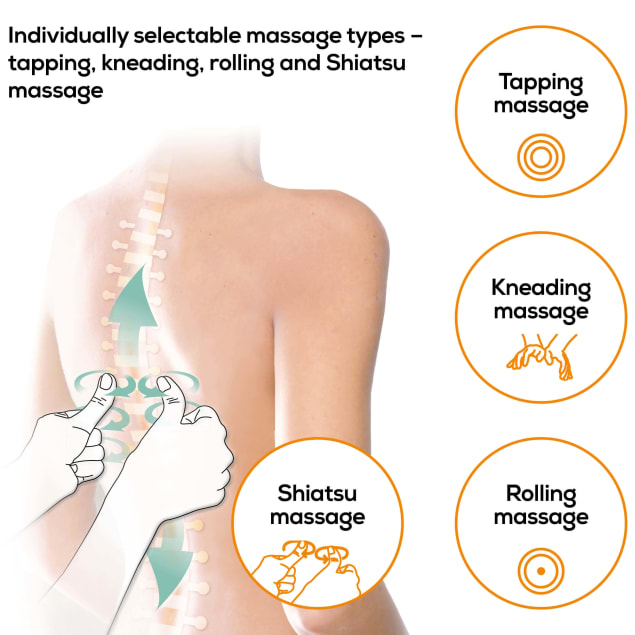 Fauteuil de massage shiatsu MC 3800 HCT modern de Beurer Image du produit