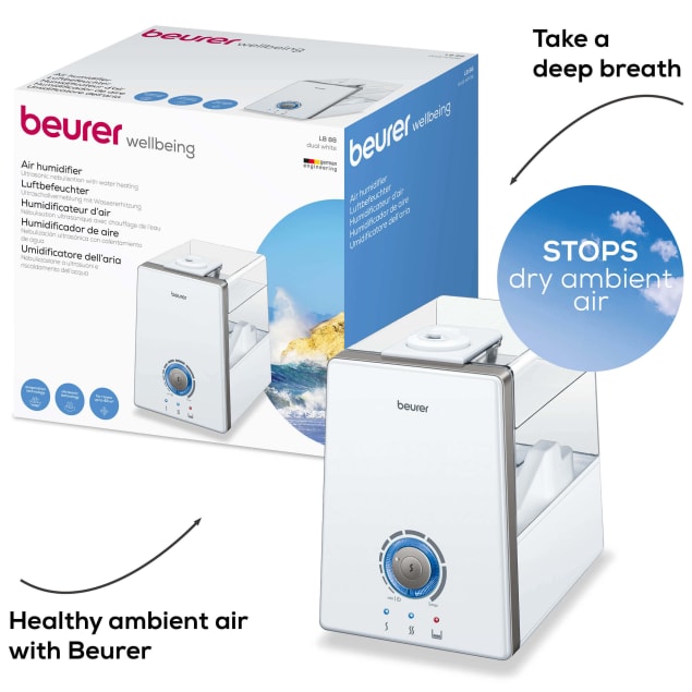 Nawilżacz powietrza Beurer LB 88, biały Prezentacja produktu