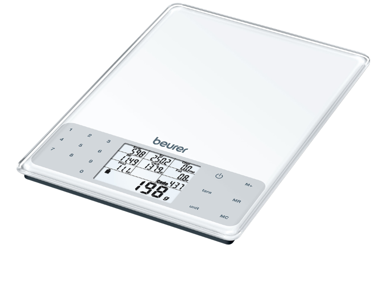 Balance d'analyse des valeurs nutritionnelles Beurer DS 61 pour 950 aliments