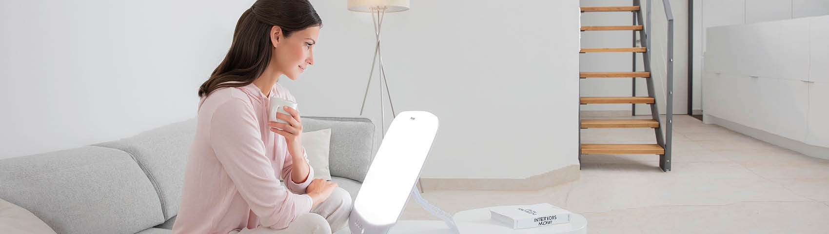 Terapia de luz con lámparas de luz diurna