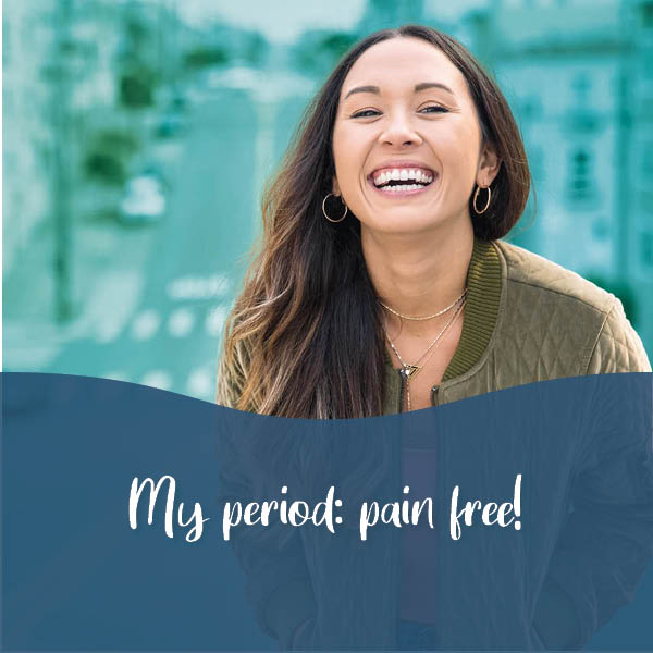 My period pain free